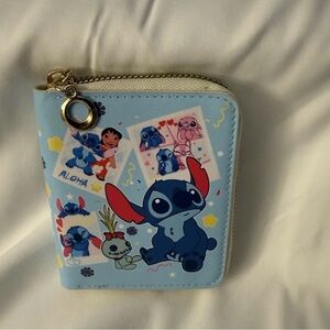 Stitch /Moana Faux Leather 4” Zip Around Wallet Wallet/ Credit Card Holder NEW